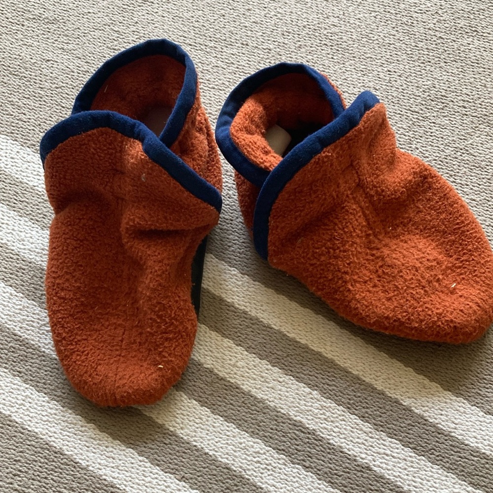 Patagonia Orange and Blue Footies